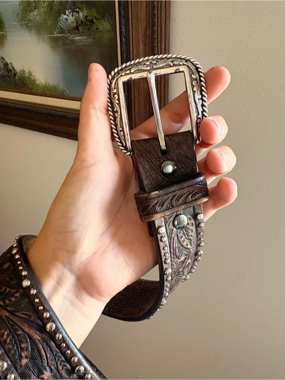 Boot Barn decorative tooled